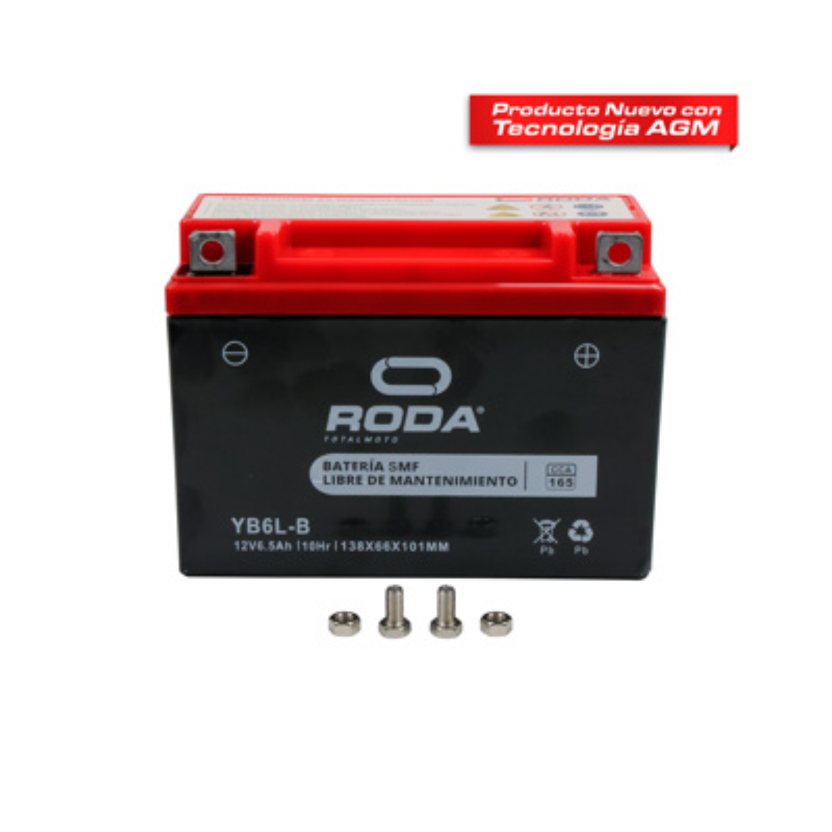 BATERIA YB6L RODA AGM - Image 5
