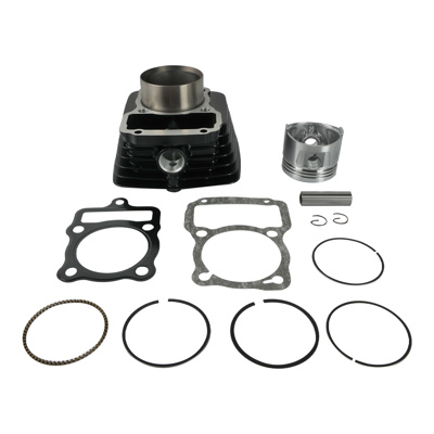 CILINDRO CON PISTON (PERNO 15 MM) SET ITALIKA FT 150 GRAFITO 47-7004-001